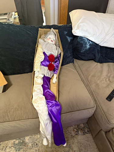 Vintage 1979 pierrot clown - vintage,