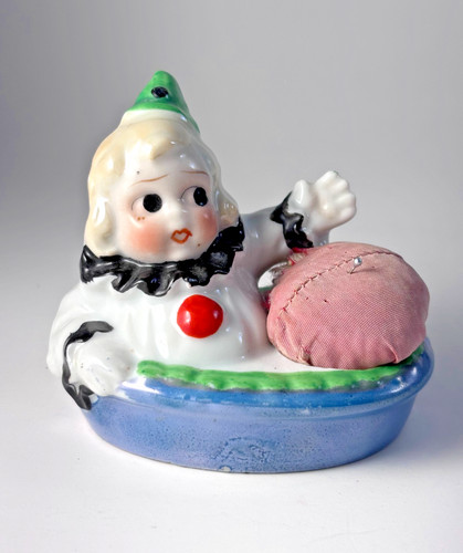 Vintage pierrot clown - vintage,